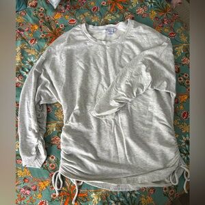 Athleta Ruched Sweatshirt